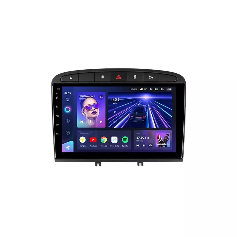 Автомагнитола штатная Teyes для Peugeot 408 1 2012-2020 Android СС3 6/128G 360°