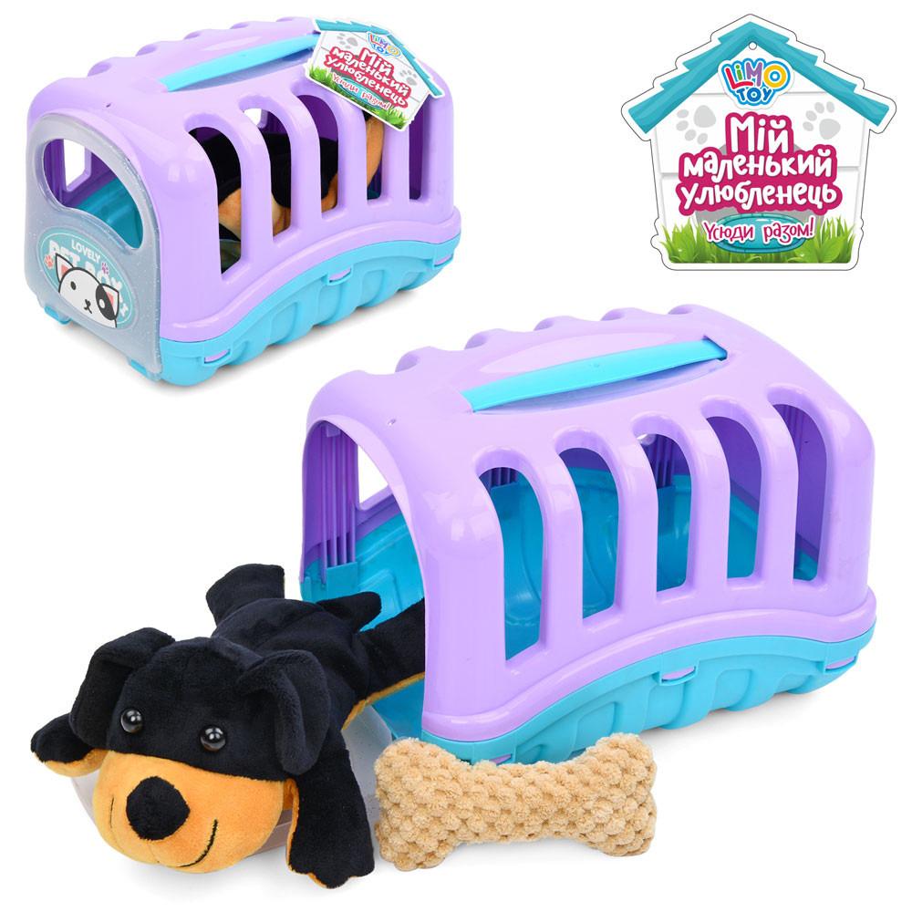 Собака в переноске Limo Toy 100K-T-3 17 см - фото 2 Собака в переноске Limo Toy 100K-T-3 17 см - фото 2