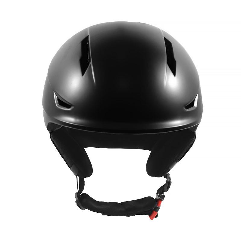 Защитный горнолыжный шлем Helmet 001 Black для катания на лыжах сноуборде - фото 2