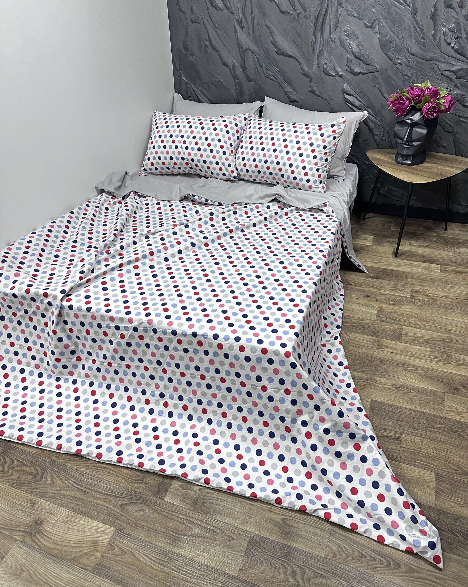 Комплект постельного белья Comfort Home Ball grey семейный