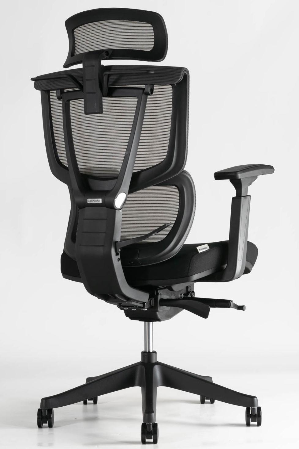 Крісло ADAPWORK Senior S2 ErgoChair Чорний/Чорний (850138) - фото 5