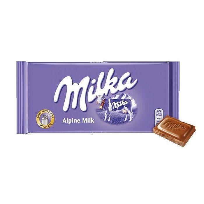 Шоколад Milka Alpine milk 100 г