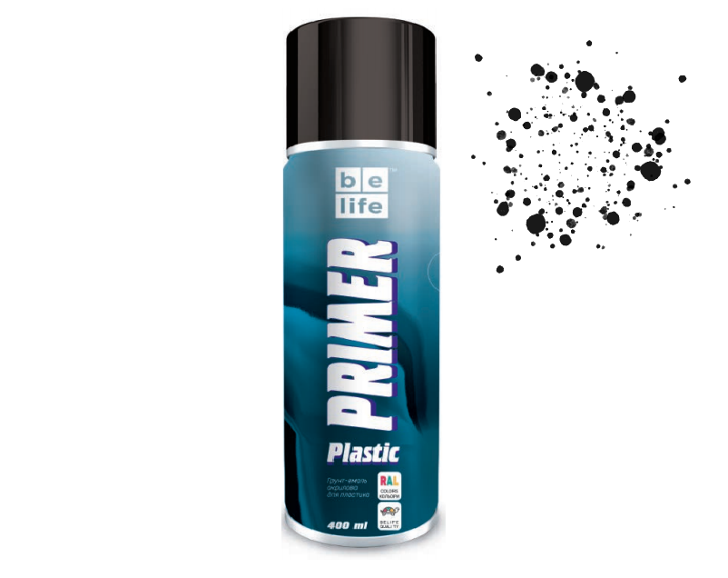 Belife Primer Plastic RAL 9005 Чорний