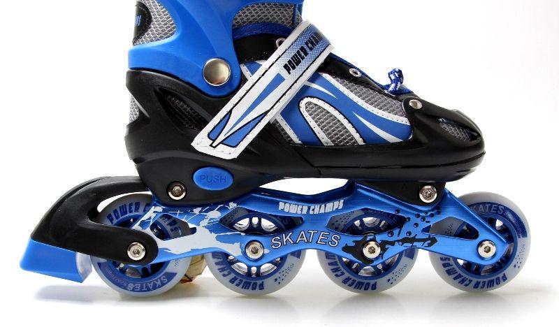 Ролики Power Champs р. 29-33 Blue (1316866802-S) - фото 4 Ролики Power Champs р. 29-33 Blue (1316866802-S) - фото 4