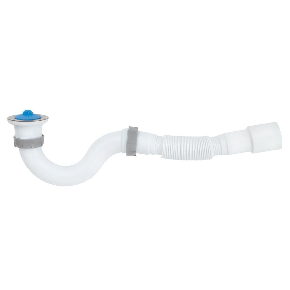 Сифон для ванни ITAL D1012 1-1/2" прямоточний та гнучка труба 40х40/50 (21332750) Сифон для ванни ITAL D1012 1-1/2" прямоточний та гнучка труба 40х40/50 (21332750)