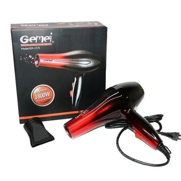 Фен для укладки и сушки волос (GM-1719) - фото 3 Фен для укладки и сушки волос (GM-1719) - фото 3