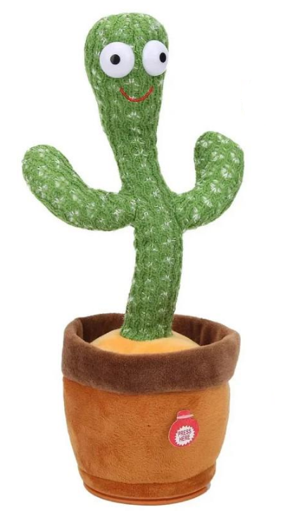 Інтерактивна іграшка Танцюючий кактус українська озвучка (AWN-00390)