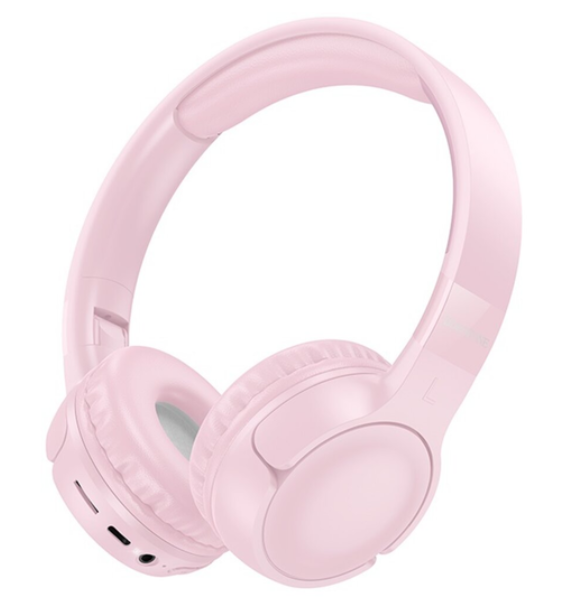 Наушники беспроводные Borofone BO32 Pink Наушники беспроводные Borofone BO32 Pink