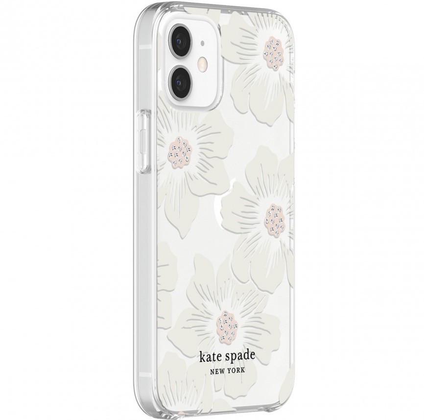 Чохол-накладка KSNY Protective Case for iPhone 12 Mini, Hollyhock Floral Clear (KSIPH-151-HHCCS)