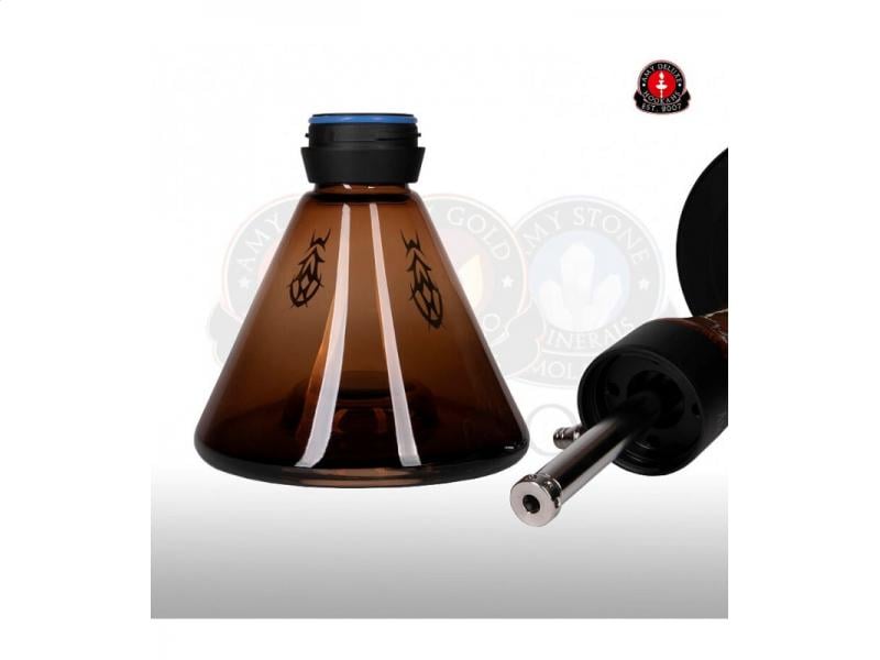 Колба с кликом Amy Deluxe 105,02 "Woodica" Brown Коричневый - фото 2 Колба с кликом Amy Deluxe 105,02 "Woodica" Brown Коричневый - фото 2