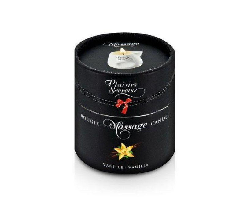Массажная свеча Plaisirs Secrets Vanilla 80 мл (SO1844)