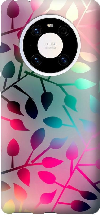 Чехол на Huawei Mate 40 Pro Листья (2235u-2124-42517) Чехол на Huawei Mate 40 Pro Листья (2235u-2124-42517)
