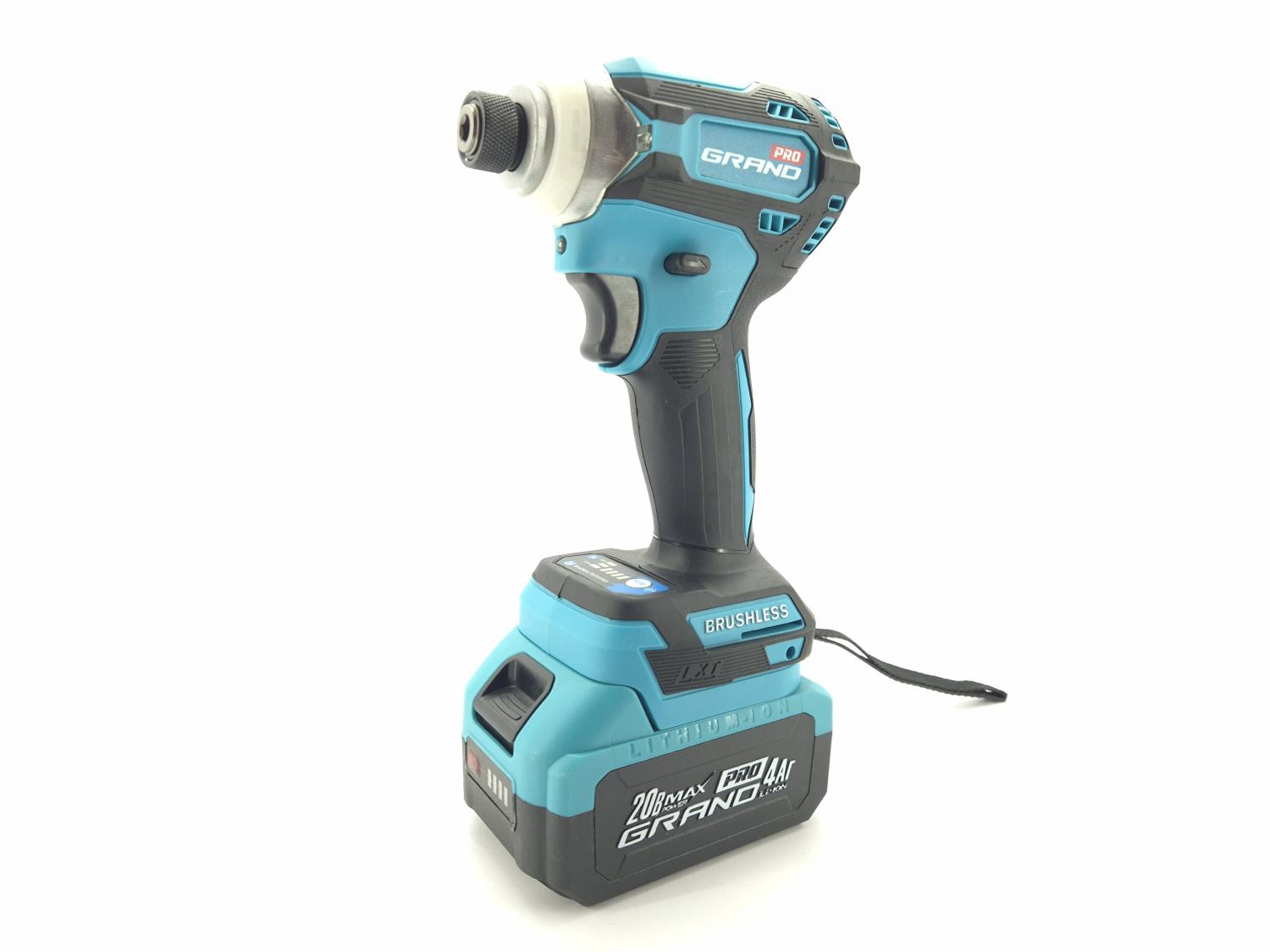 Гайковерт акумуляторний ударний Grand АГУ-20 BL - фото 4 Гайковерт акумуляторний ударний Grand АГУ-20 BL - фото 4