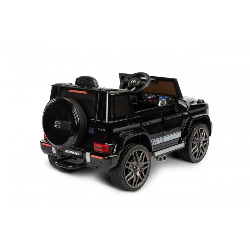 Электромобиль детский Caretero Mercedes Benz G63 AMG 2 мотора по 35 W пульт ДУ Black (387222) - фото 4