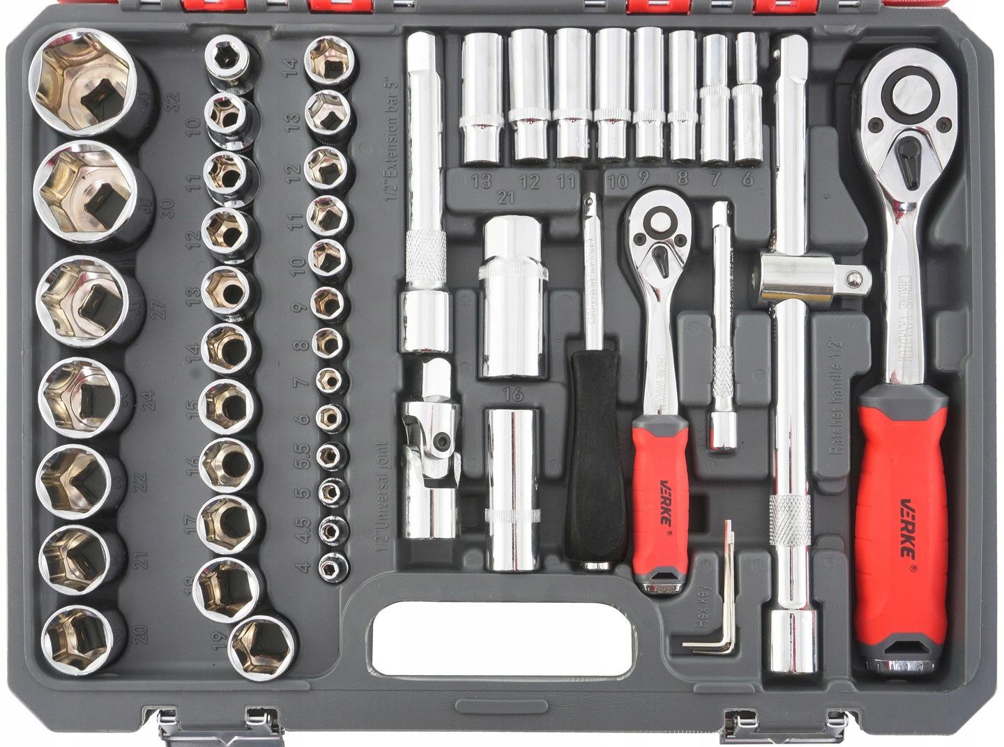 Набор ключей Verke 108 пр. (11159033) - фото 9 Набор ключей Verke 108 пр. (11159033) - фото 9