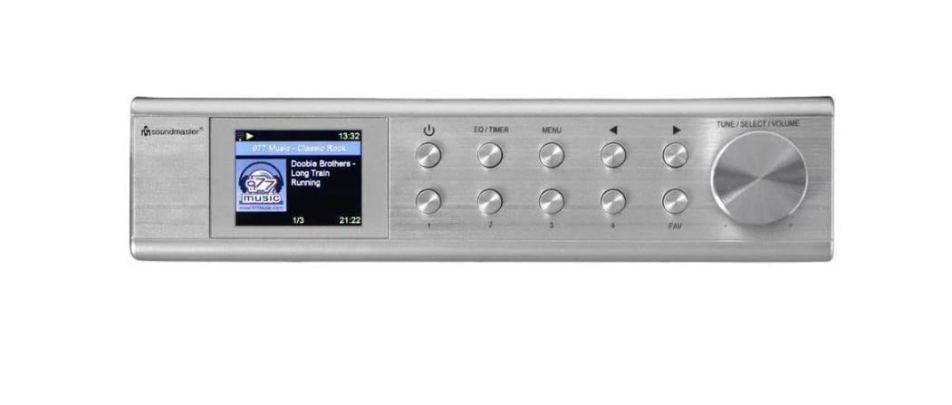 Радио кухонное с подсветкой рабочего места Soundmaster UR2045SI DAB+ и FM-RDS