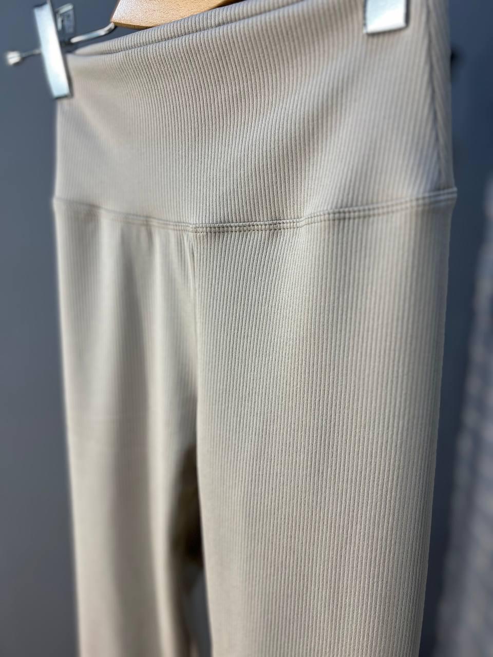 Лосины женские LADY HUREM 2247 рубчик широкий утягивающий пояс S Бежевый (1526) - фото 5 Лосины женские LADY HUREM 2247 рубчик широкий утягивающий пояс S Бежевый (1526) - фото 5