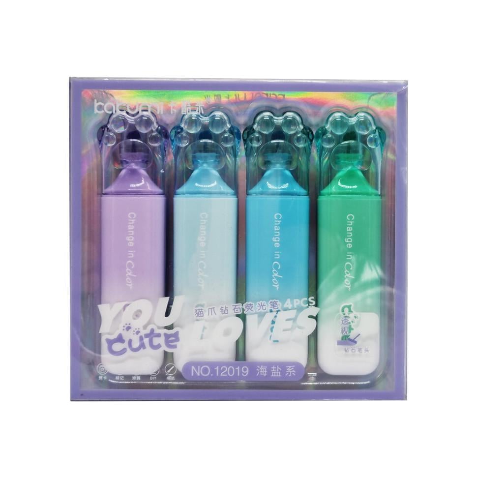 Набір фломастерів Котяча лапка 12019-H вид 2 4 кольори (RLT33324s44119)