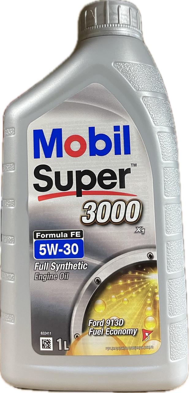 Моторное масло Mobil Super 3000 Formula FE 5W-30 1 л (151521)
