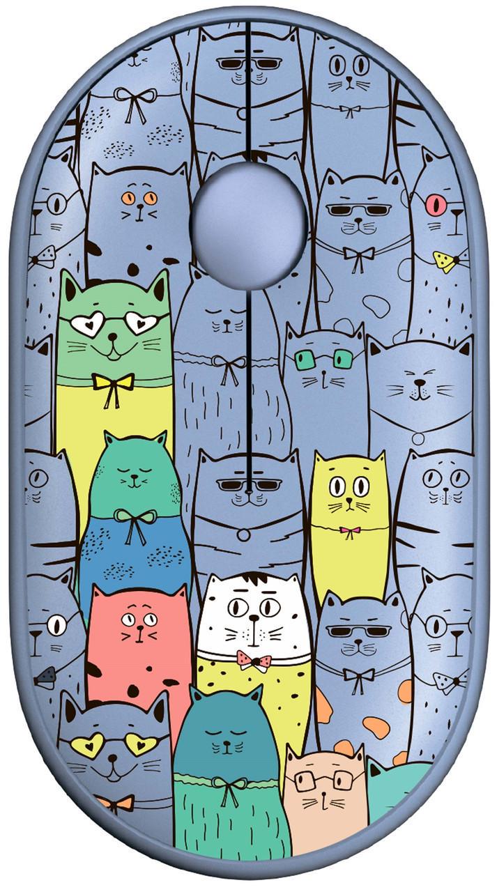 Компьютерная мышка 2E MF300 Pets Silent WL BT Cats (2E-MF300WPETSBL)