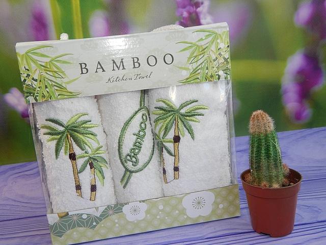 Набор кухонных полотенец By-sonya Freecoton Bamboo 30х50 см бамбук 9983781 3 шт. Разноцветный (DR014295)