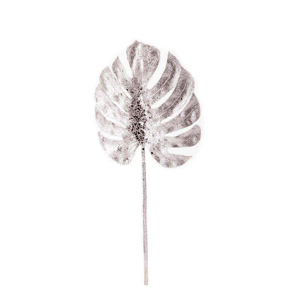 Ветка декоративная Блеск монстеры 60 см