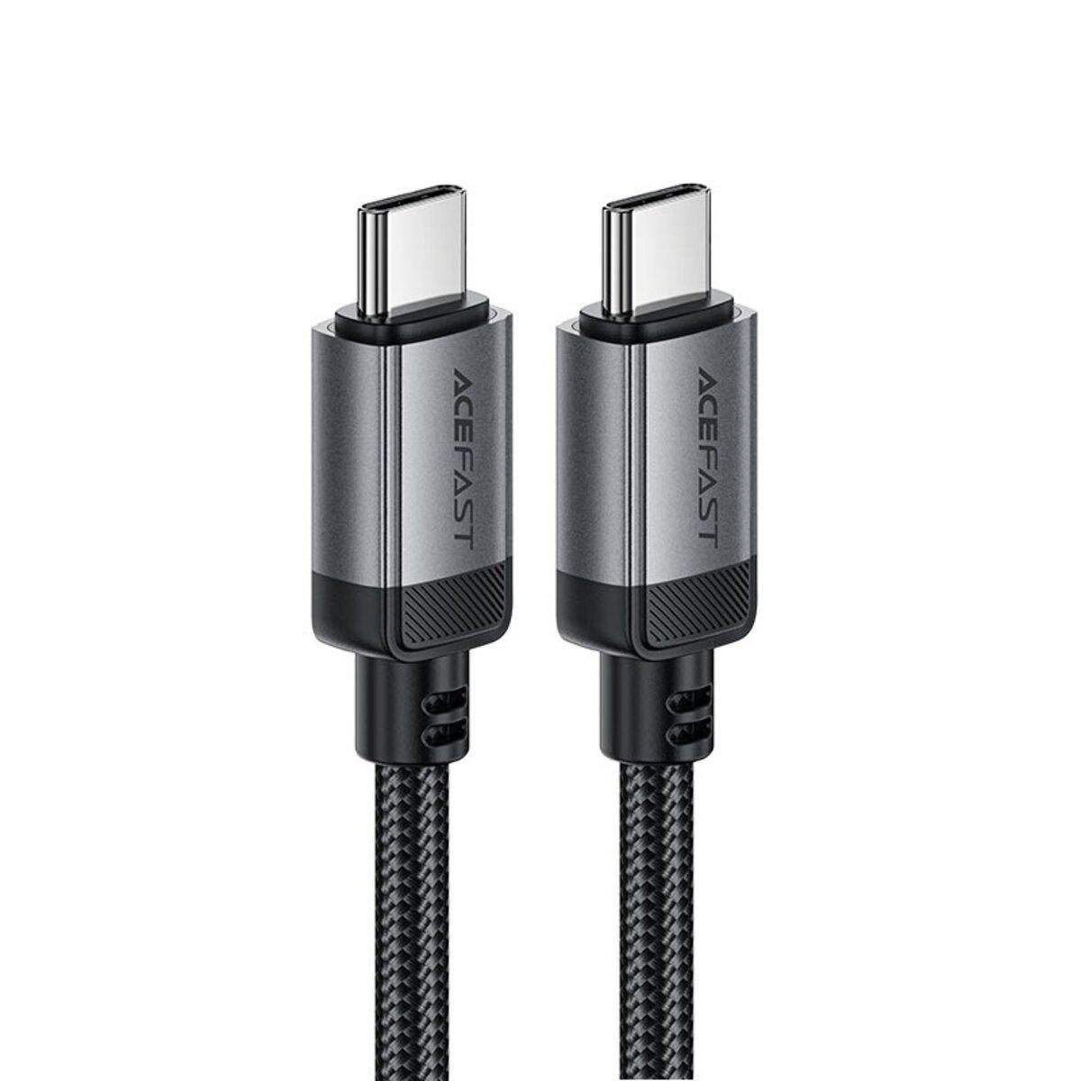 Кабель Acefast C20-03 USB-C to USB-C 1,2 м Black - фото 2 Кабель Acefast C20-03 USB-C to USB-C 1,2 м Black - фото 2