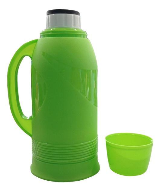 Термос Stenson со стеклянной колбой 1 л Зеленый - фото 3 Термос Stenson со стеклянной колбой 1 л Зеленый - фото 3
