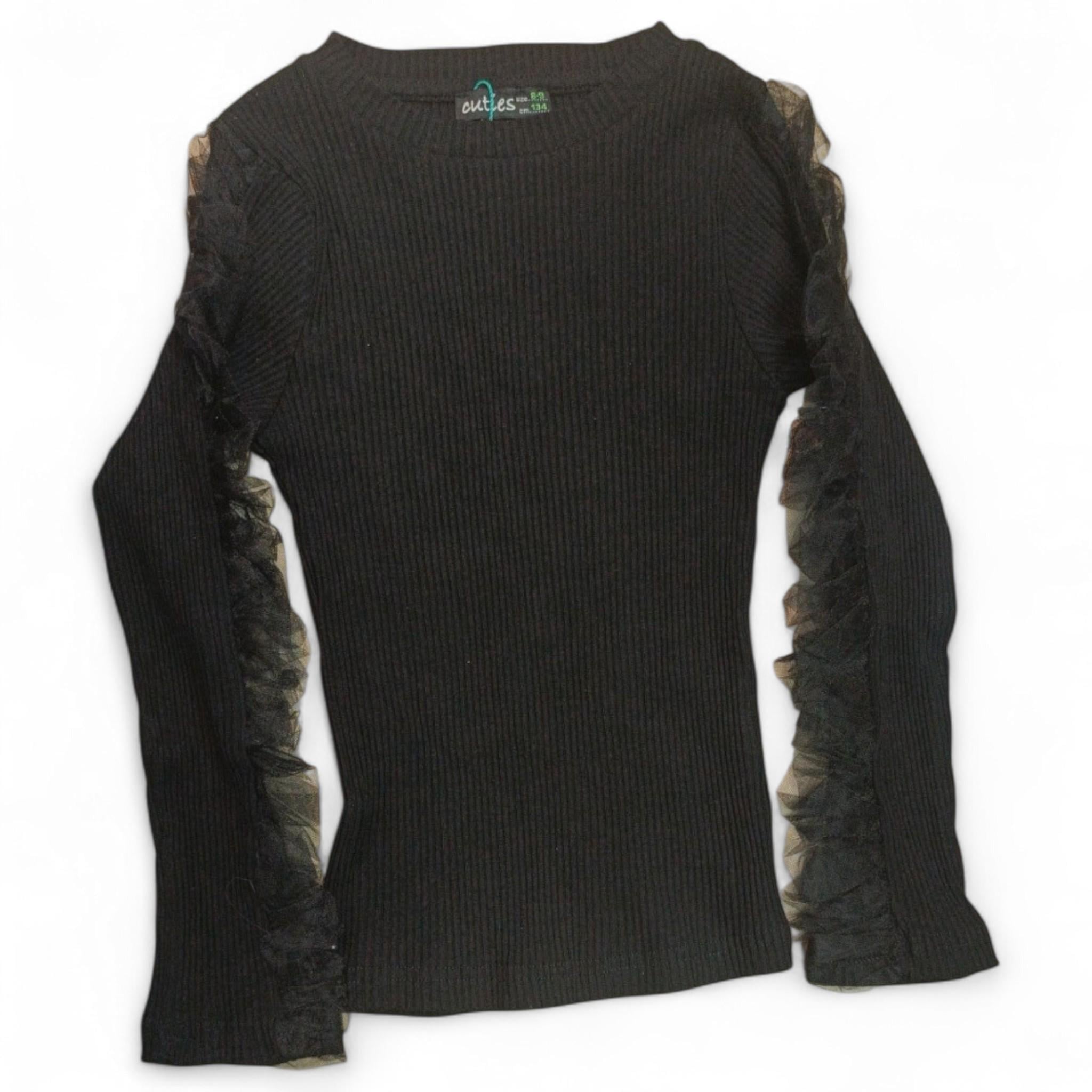 Кофта детская для девочки Cuties 3431 164 см Black (J_3431Black/164)