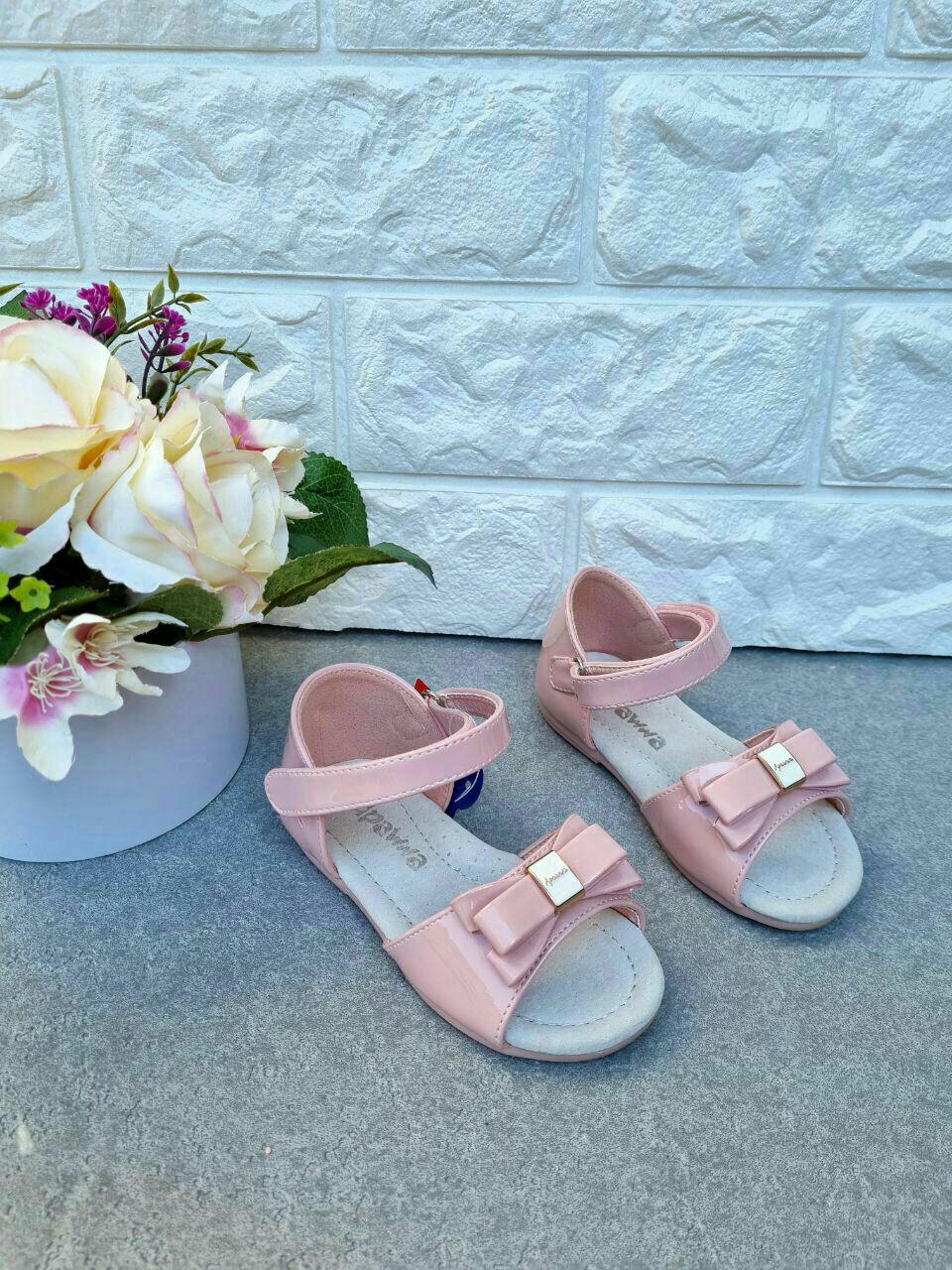 Босоножки для девочки Apawwa 222 р. 24 15,3 см Розовый (222)