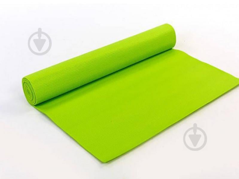 Коврик для фитнеса, йоги, Йогамат, Feel Fit Profi 173-61-0,5 см Зеленый