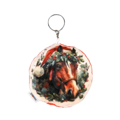 Брелок плюшевый Strateg Охранник рождества (61382 2999995996428)