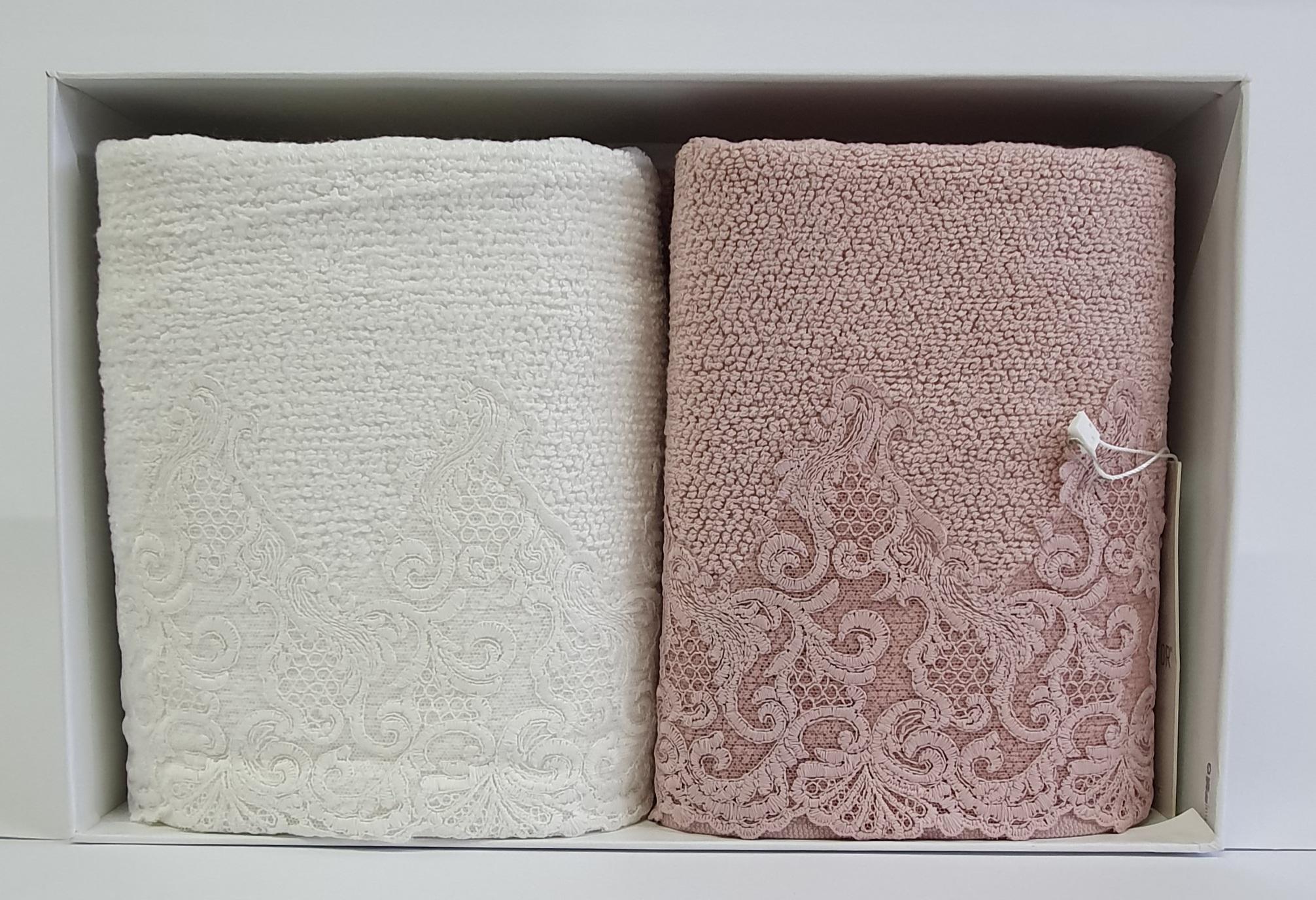 Рушники Maison D'or 2 шт. New Trendy Jasmine Ecru Rose (CN3835)