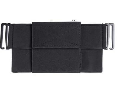 Карман на пояс для дрібниць на липучці 17,5х8 см Чорний (Е051562) Карман на пояс для дрібниць на липучці 17,5х8 см Чорний (Е051562)