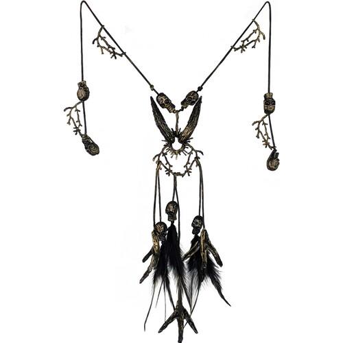 Ожерелье Ведьма Seta Decor 24-529BLK-GL Ожерелье Ведьма Seta Decor 24-529BLK-GL