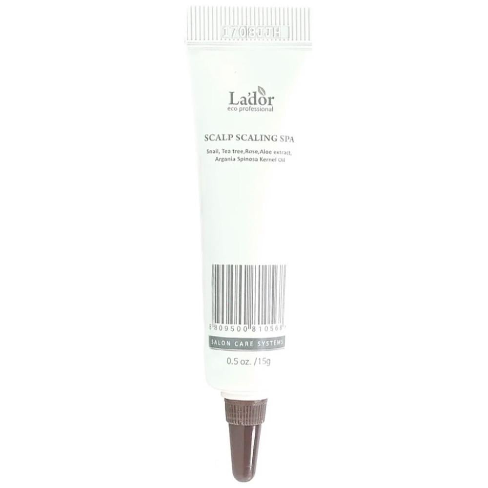 Пілінг-сивортка для шкіри голови Lador Scalp Scaling Spa Hair Ampoule 15 мл (8809500810568) - фото 1