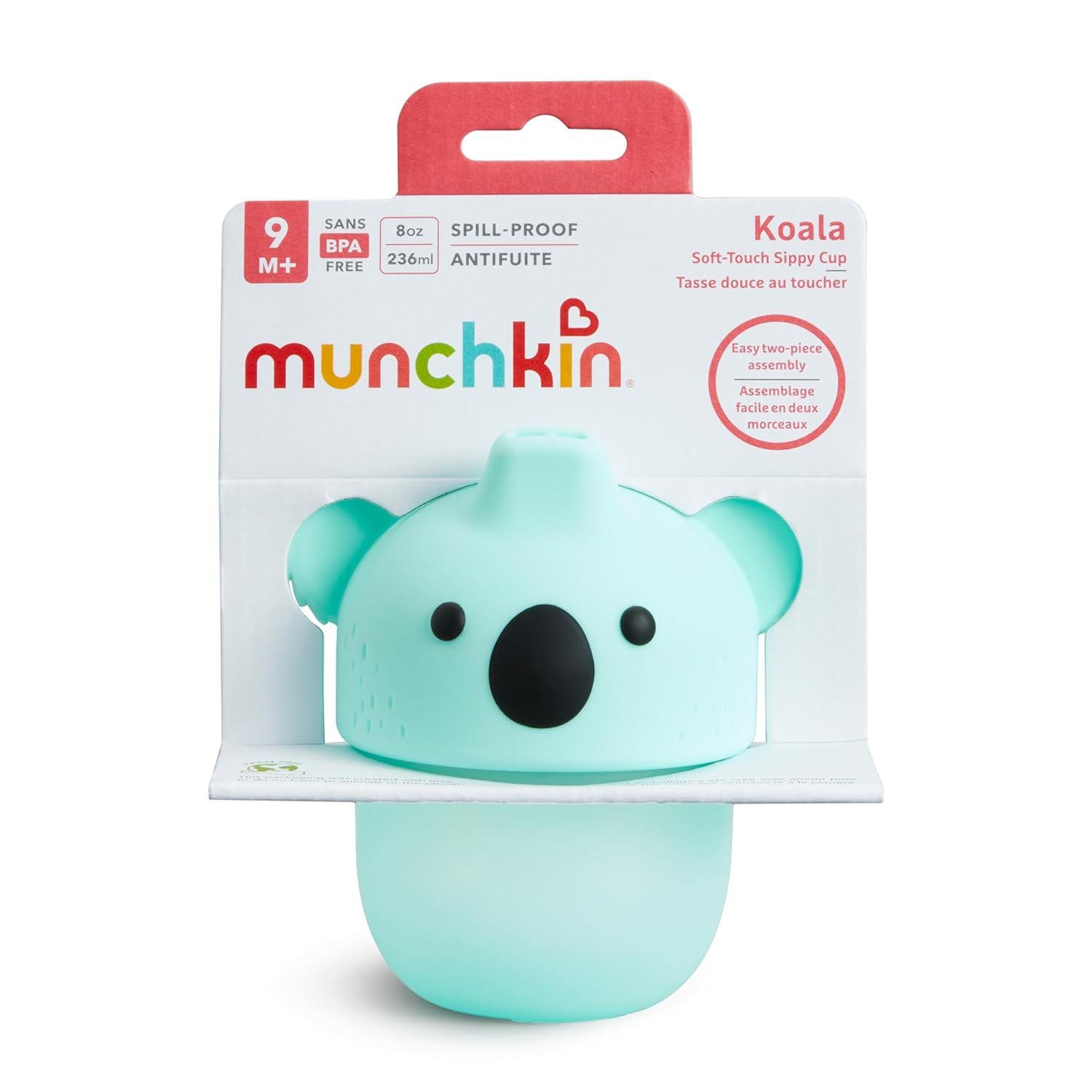 Дитяча пляшка непроливайка Munchkin Koala Sippy Cup блакитна 230 мл (00518) - фото 5 Дитяча пляшка непроливайка Munchkin Koala Sippy Cup блакитна 230 мл (00518) - фото 5