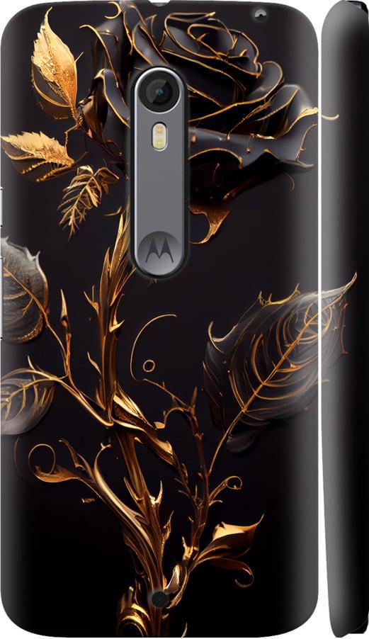 Чехол на Motorola Moto X Style Роза 3 (5552c-455-42517)