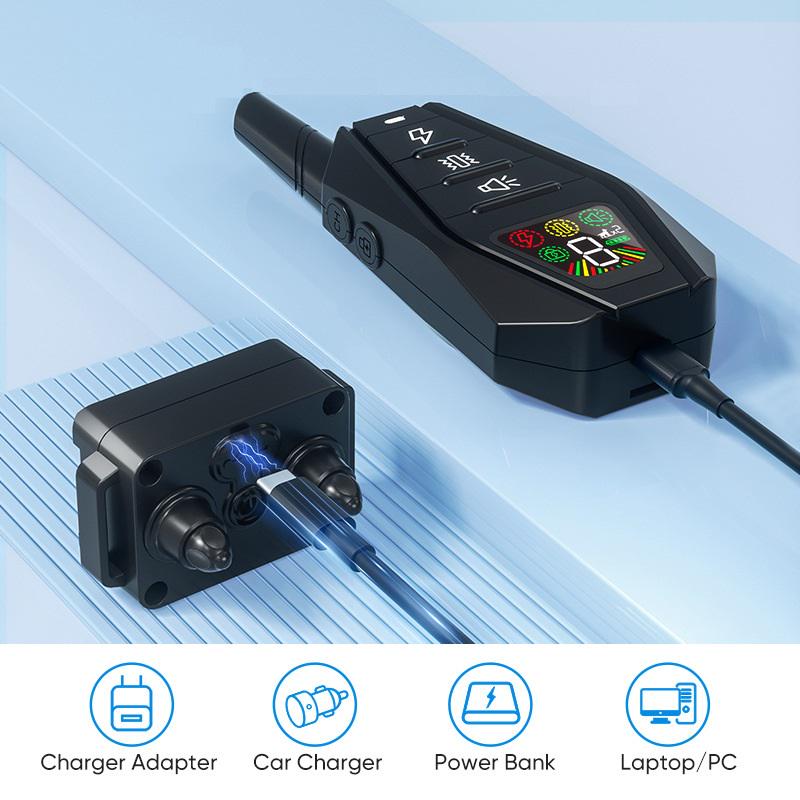 Ошейник для дрессировки собак DTC А30 для тренировки с пультом управления/водонепроницаемый Black - фото 3 Ошейник для дрессировки собак DTC А30 для тренировки с пультом управления/водонепроницаемый Black - фото 3