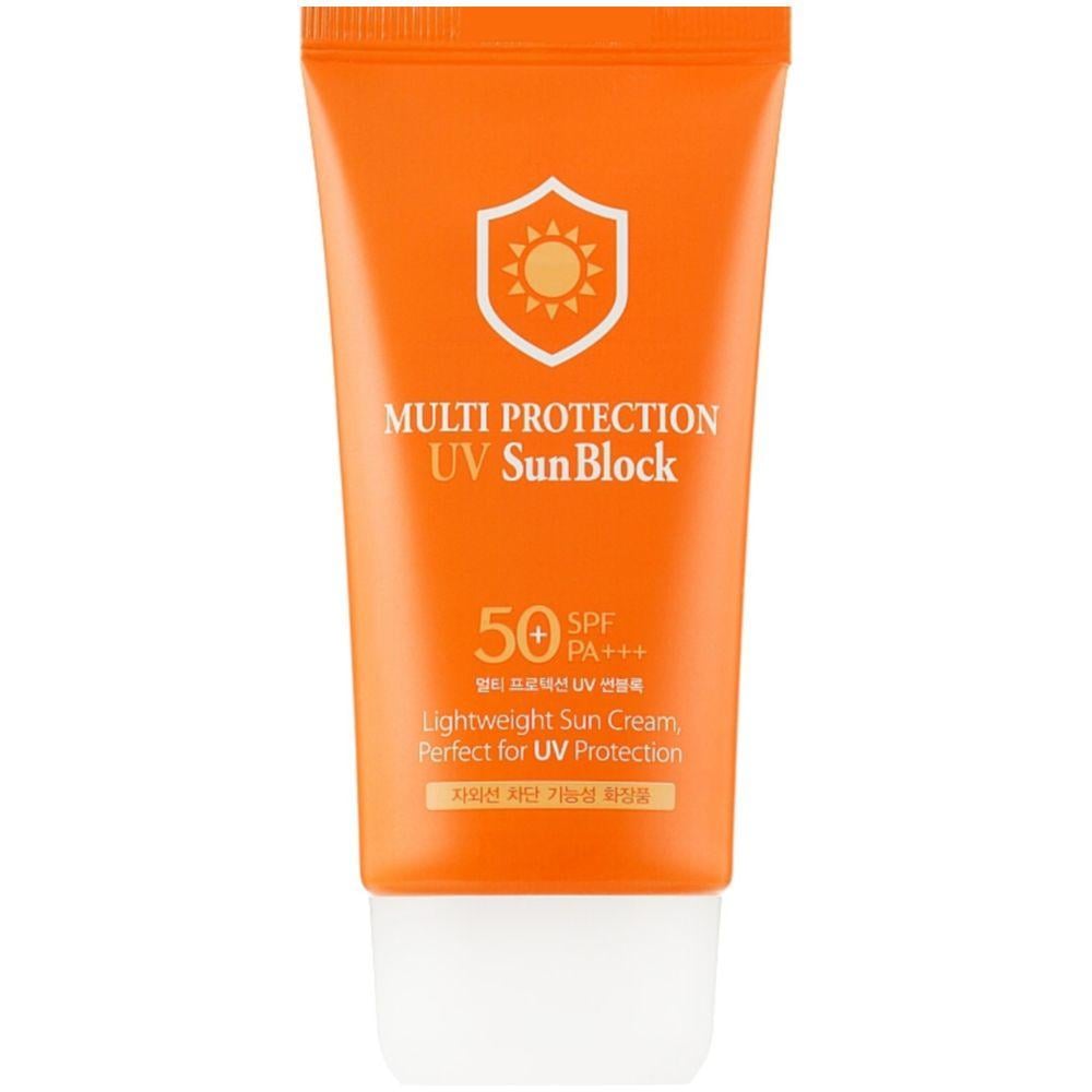 Крем сонцезахисний 3W Clinic Multi-Protection UV Sun Block SPF50+ 70 мл (1738892717) - фото 2