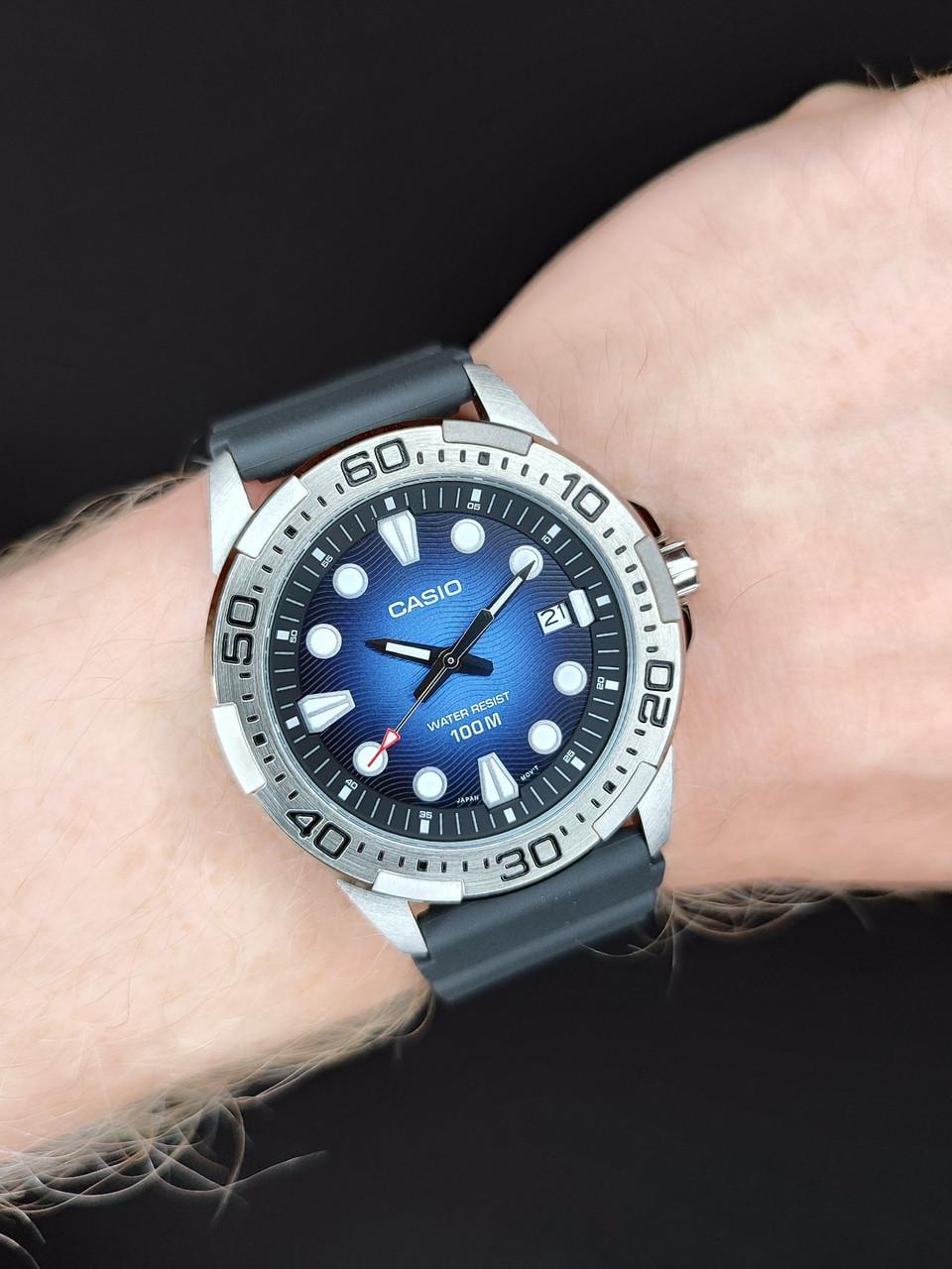 Наручные часы мужские Casio MTD-140-2A Diver Collection со стальным корпусом/водозащитой 100 м Синий (2732564110) Наручные часы мужские Casio MTD-140-2A Diver Collection со стальным корпусом/водозащитой 100 м Синий (2732564110)