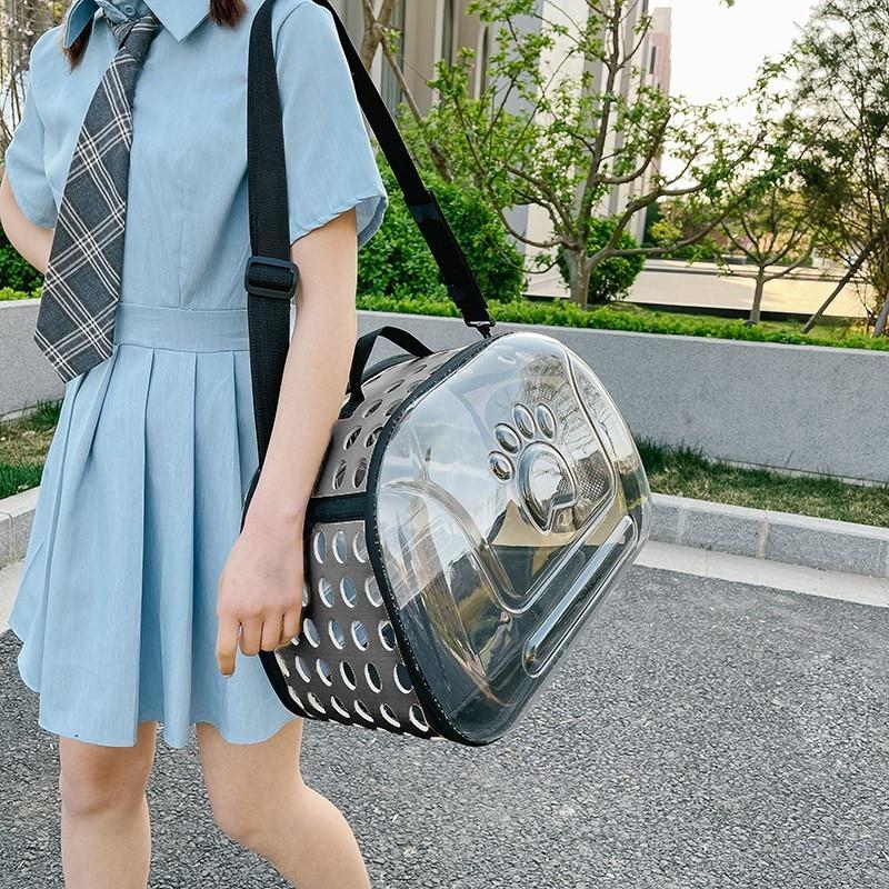 Сумка-переноска для транспортування тваринок Сірий (HA-930) - фото 3 Сумка-переноска для транспортування тваринок Сірий (HA-930) - фото 3