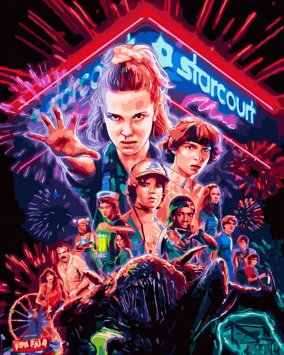 Картина по номерам Очень странные дела. Stranger things 40х50 (GX43334)