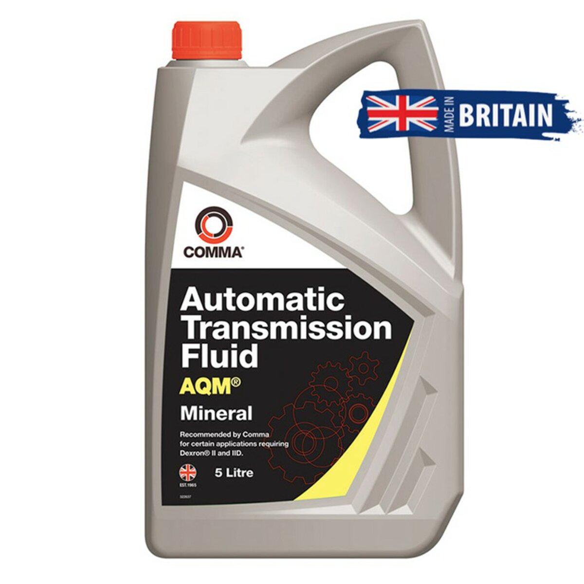 Масло трансмиссионное Comma Aqm Auto Trans Fluid 5 л (308-632ba)