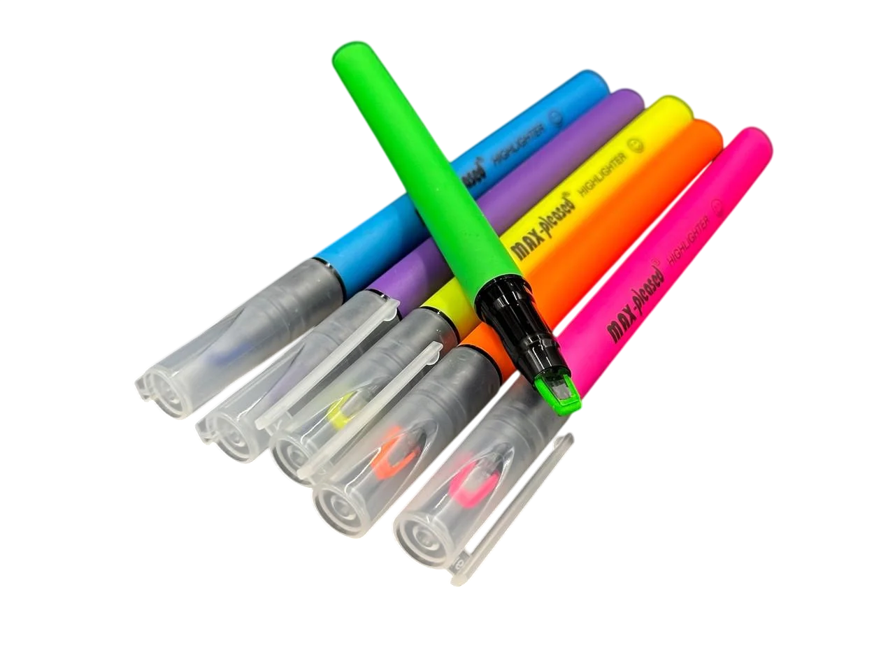 Набор текстовых маркеров неоновых на водной основе 6 шт. Разноцветный (FLM-103) Набор текстовых маркеров неоновых на водной основе 6 шт. Разноцветный (FLM-103)