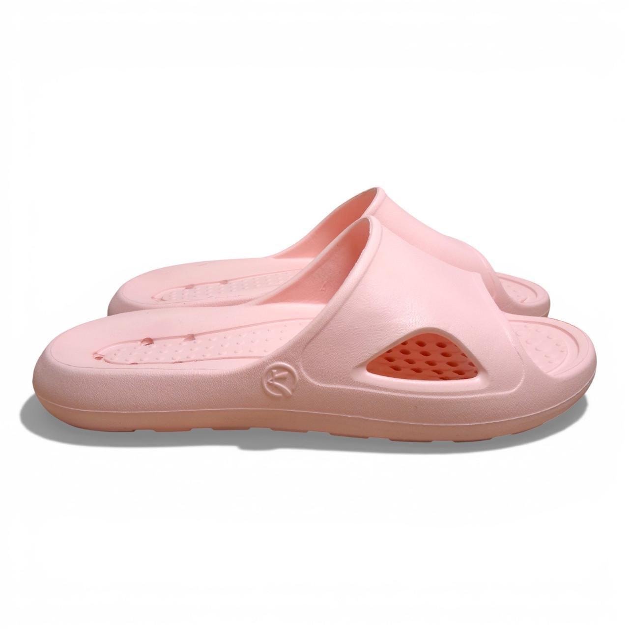 Шльопанці жіночі Kredo з вентиляційною підошвою р. 37/38 24 см Рожевий (2898569640)