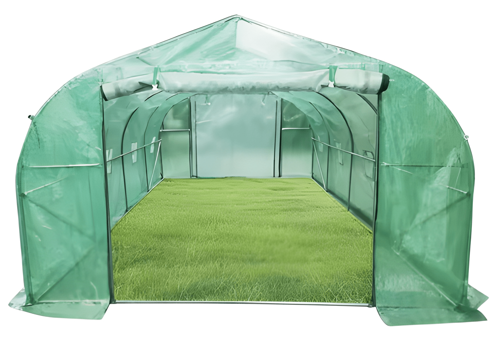 Теплица садовая под пленку для саженцев и растений Helper HP-1076 6х3х2 см 18 м2 Зеленый