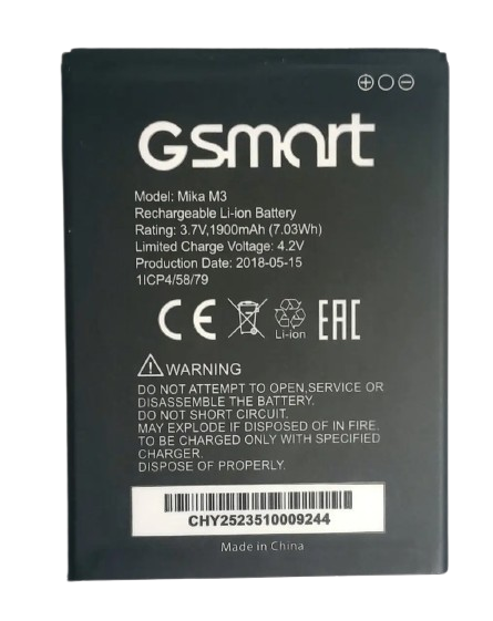 Аккумулятор для GSmart Mika M3 1900 mAh (000021692)