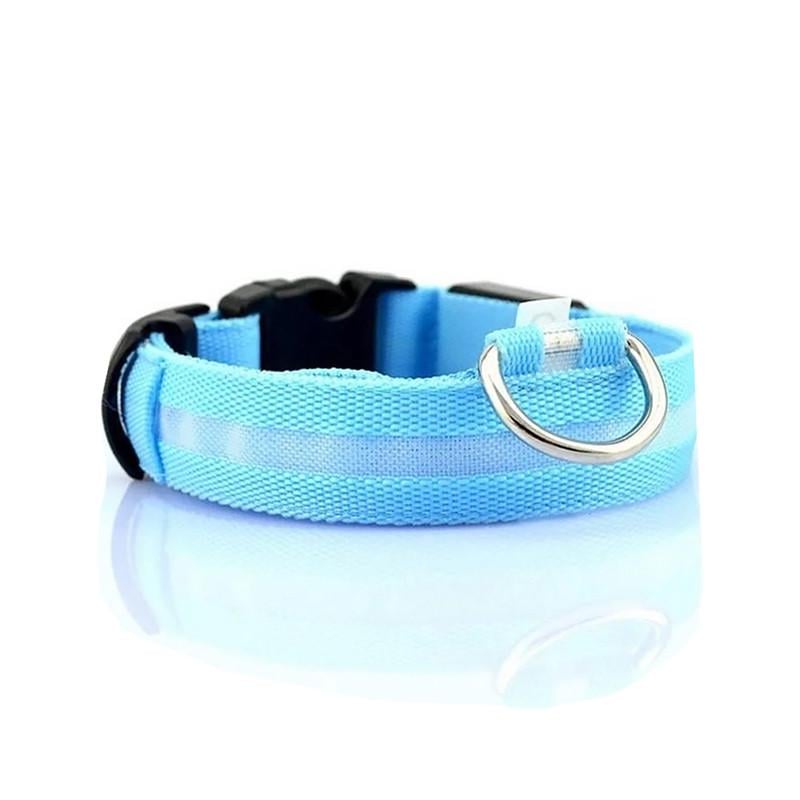 Ошейник светодиодный Lesko S Blue (2085743983)
