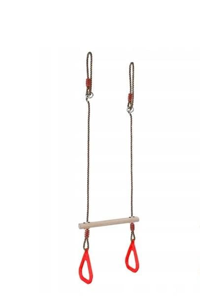 Качели 2в1 садовые трапеция гимнастическая/штанга акробатическая